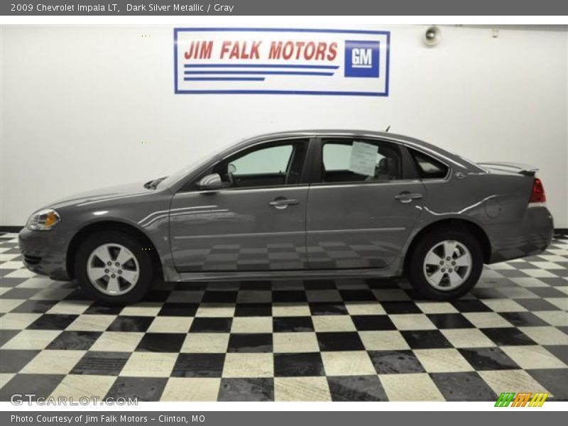 Dark Silver Metallic / Gray 2009 Chevrolet Impala LT