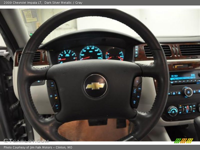 Dark Silver Metallic / Gray 2009 Chevrolet Impala LT