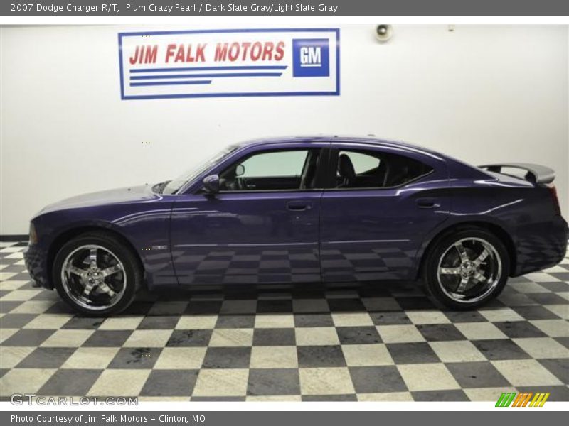 Plum Crazy Pearl / Dark Slate Gray/Light Slate Gray 2007 Dodge Charger R/T