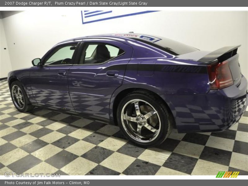 Plum Crazy Pearl / Dark Slate Gray/Light Slate Gray 2007 Dodge Charger R/T