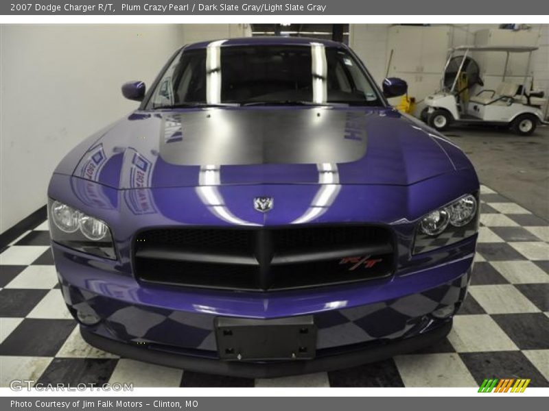 Plum Crazy Pearl / Dark Slate Gray/Light Slate Gray 2007 Dodge Charger R/T