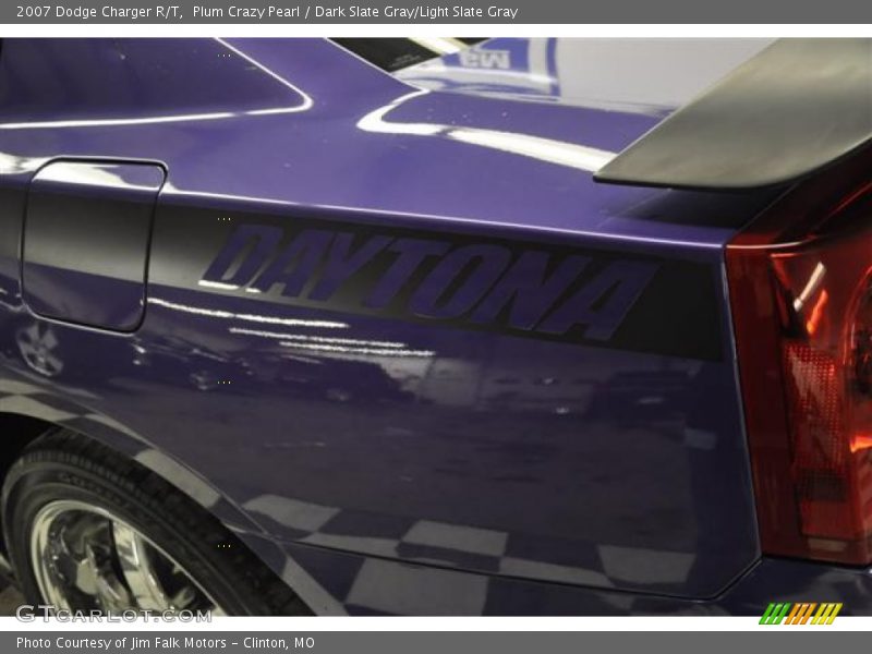 Plum Crazy Pearl / Dark Slate Gray/Light Slate Gray 2007 Dodge Charger R/T
