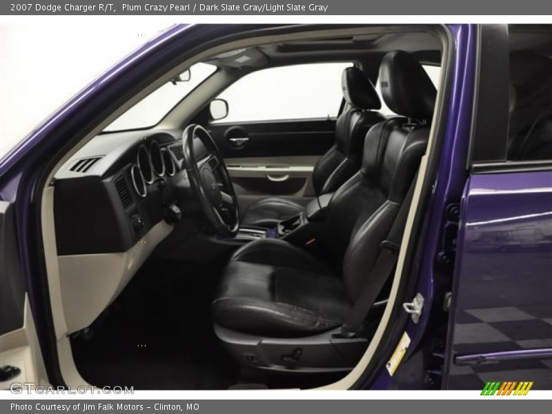 Plum Crazy Pearl / Dark Slate Gray/Light Slate Gray 2007 Dodge Charger R/T