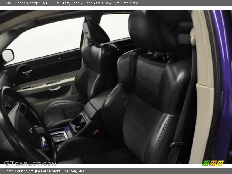 Plum Crazy Pearl / Dark Slate Gray/Light Slate Gray 2007 Dodge Charger R/T
