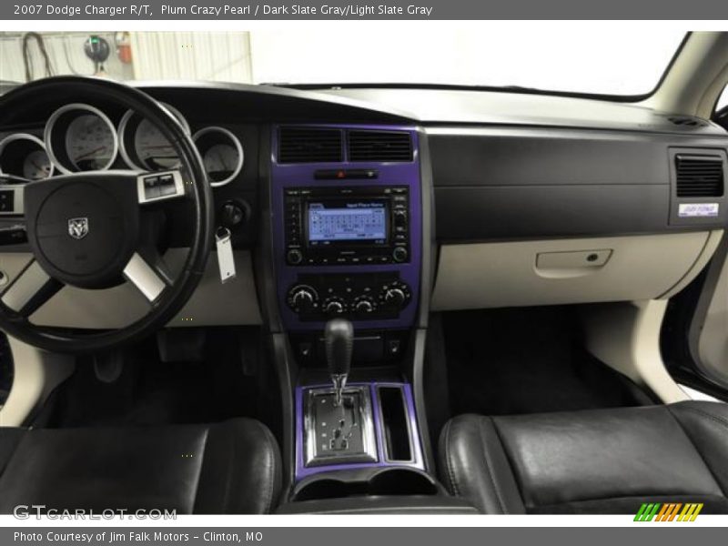 Plum Crazy Pearl / Dark Slate Gray/Light Slate Gray 2007 Dodge Charger R/T