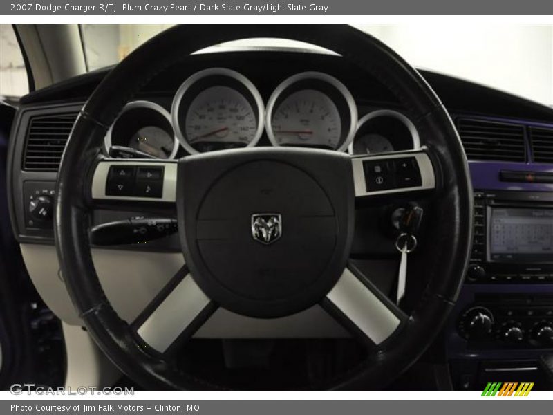 Plum Crazy Pearl / Dark Slate Gray/Light Slate Gray 2007 Dodge Charger R/T