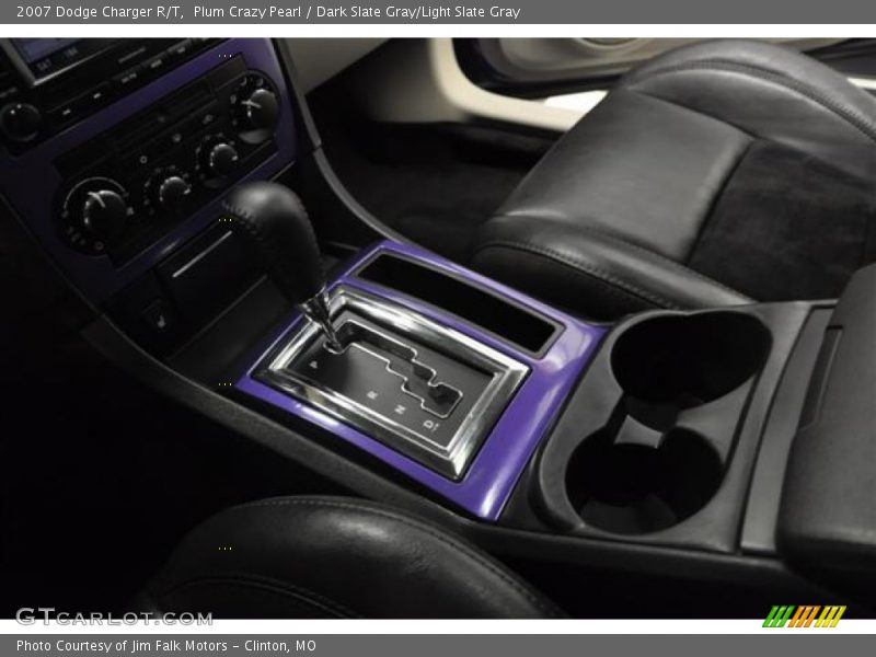 Plum Crazy Pearl / Dark Slate Gray/Light Slate Gray 2007 Dodge Charger R/T
