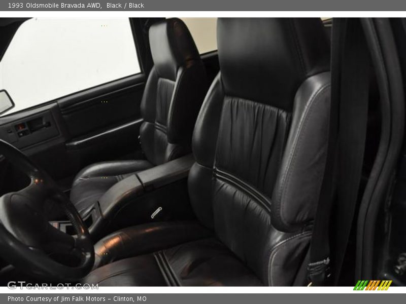 Black / Black 1993 Oldsmobile Bravada AWD