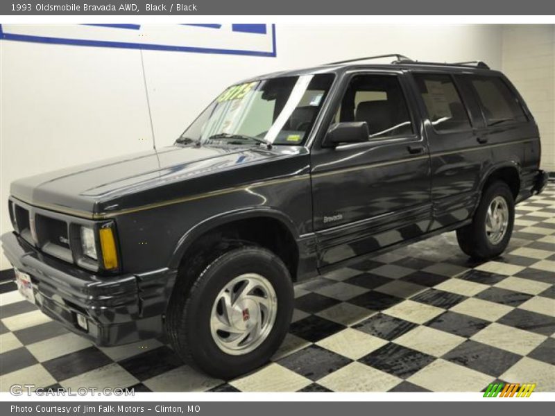 Black / Black 1993 Oldsmobile Bravada AWD
