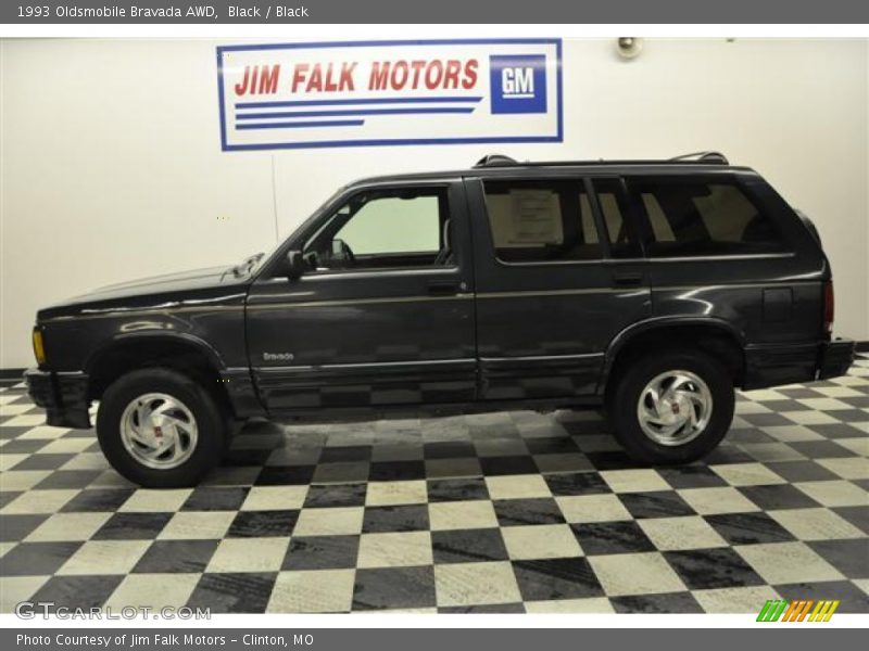 Black / Black 1993 Oldsmobile Bravada AWD