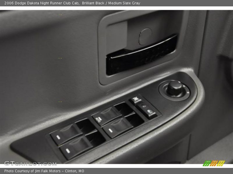 Brilliant Black / Medium Slate Gray 2006 Dodge Dakota Night Runner Club Cab