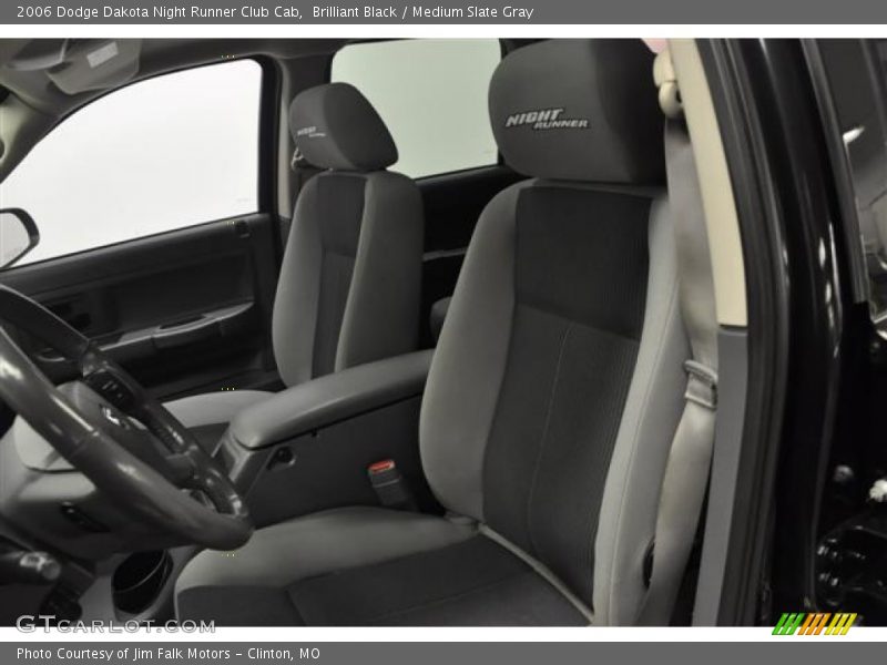  2006 Dakota Night Runner Club Cab Medium Slate Gray Interior