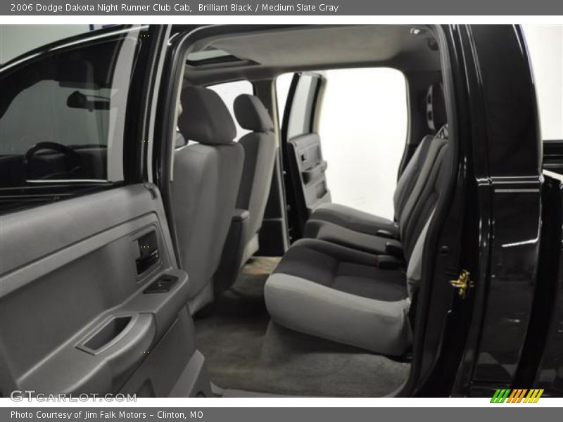 Brilliant Black / Medium Slate Gray 2006 Dodge Dakota Night Runner Club Cab