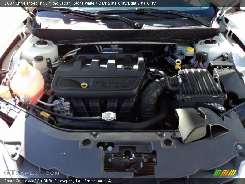 Stone White / Dark Slate Gray/Light Slate Gray 2007 Chrysler Sebring Limited Sedan