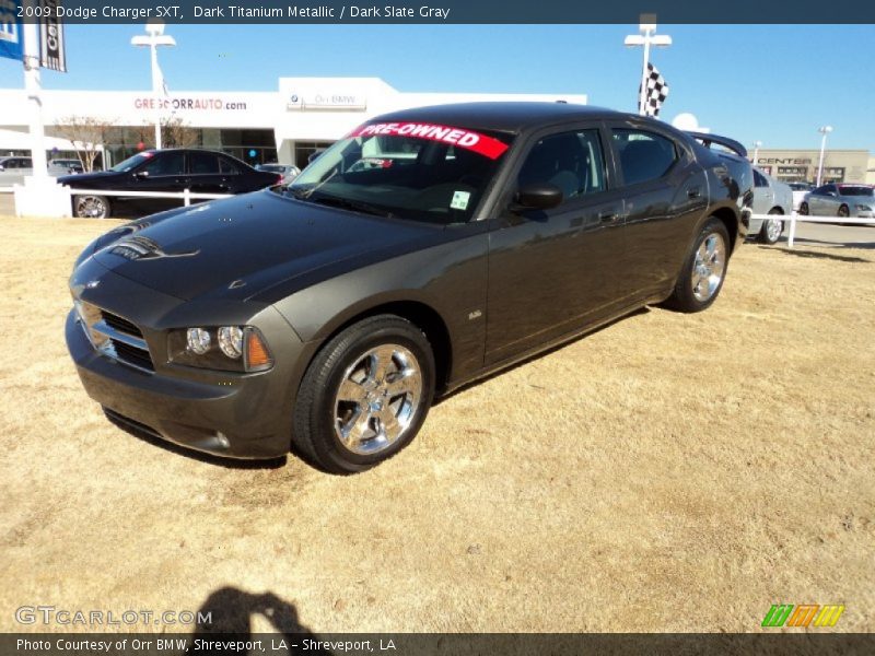 Dark Titanium Metallic / Dark Slate Gray 2009 Dodge Charger SXT