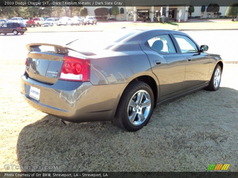 Dark Titanium Metallic / Dark Slate Gray 2009 Dodge Charger SXT