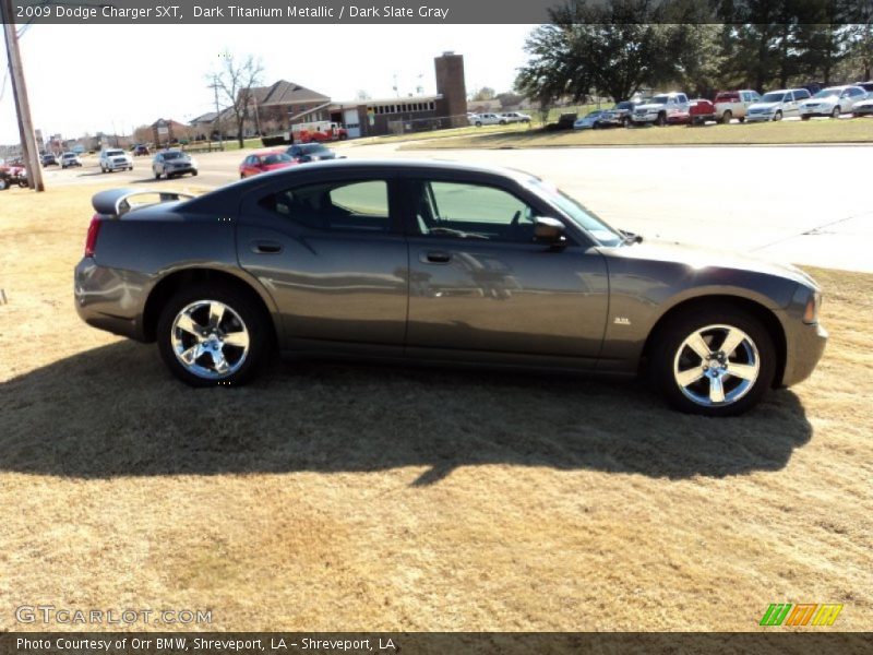 Dark Titanium Metallic / Dark Slate Gray 2009 Dodge Charger SXT