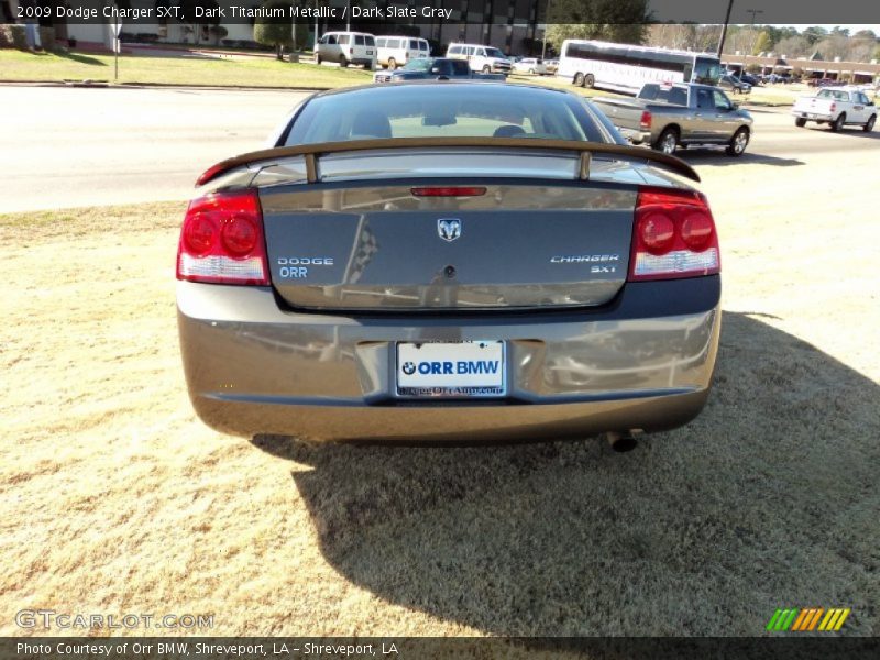 Dark Titanium Metallic / Dark Slate Gray 2009 Dodge Charger SXT
