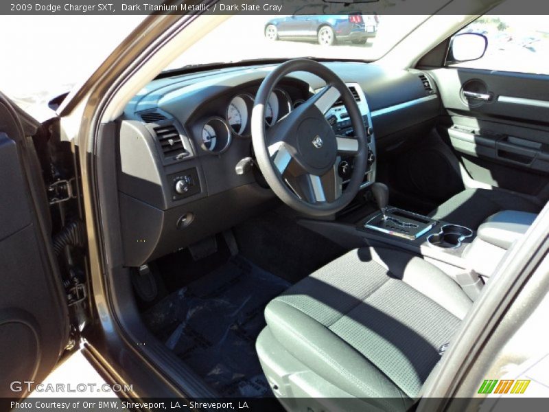 Dark Titanium Metallic / Dark Slate Gray 2009 Dodge Charger SXT