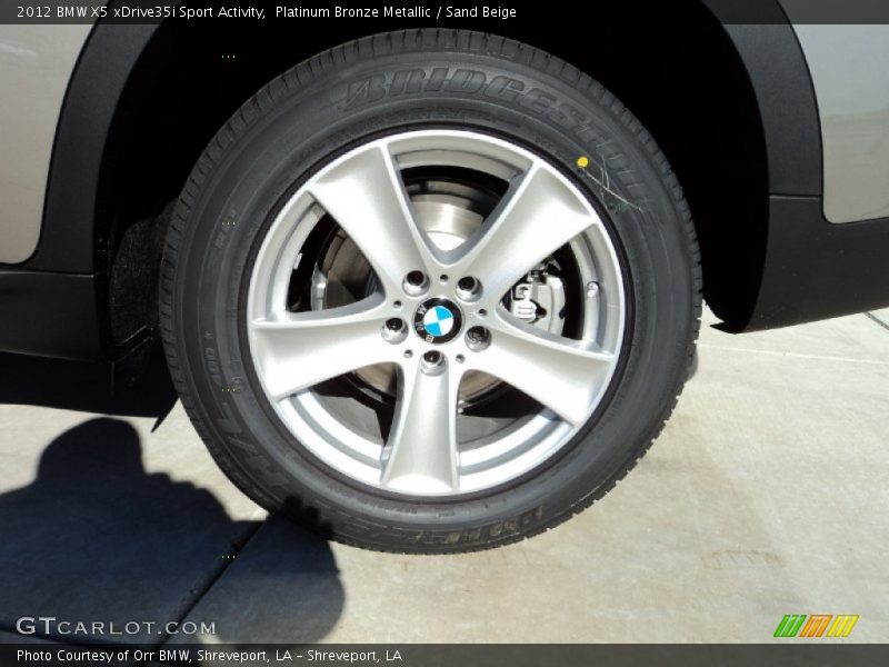  2012 X5 xDrive35i Sport Activity Wheel