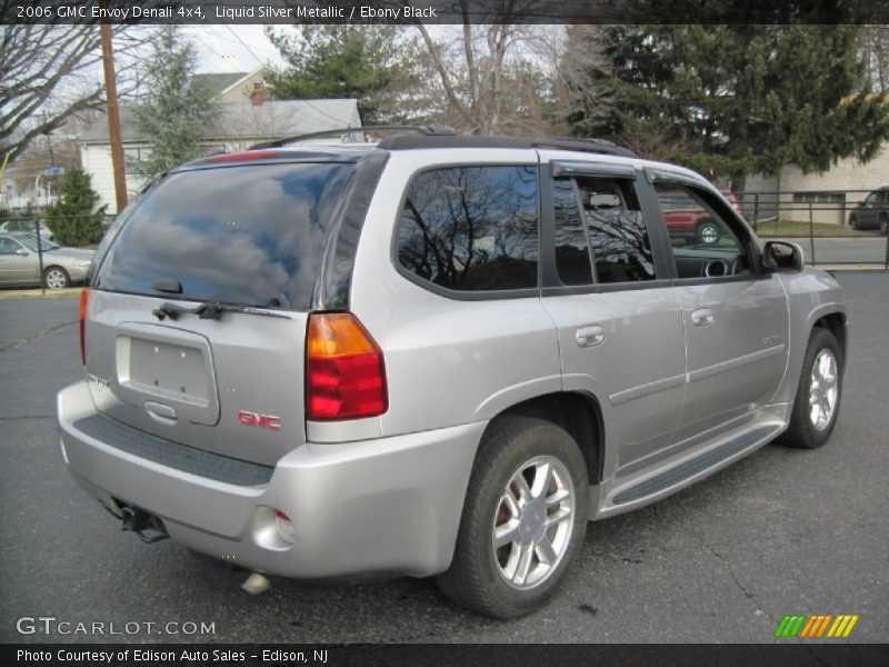 Liquid Silver Metallic / Ebony Black 2006 GMC Envoy Denali 4x4