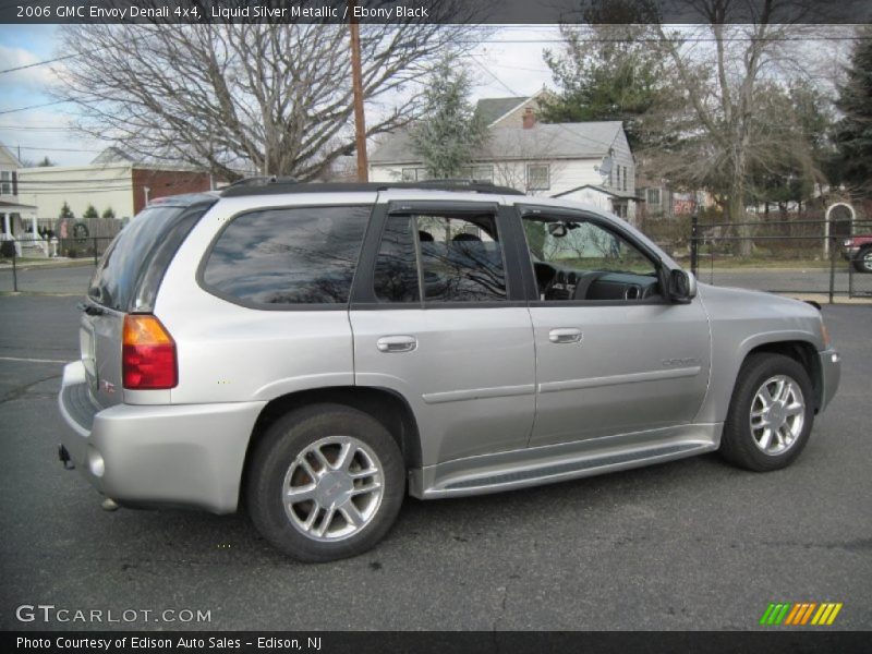 Liquid Silver Metallic / Ebony Black 2006 GMC Envoy Denali 4x4