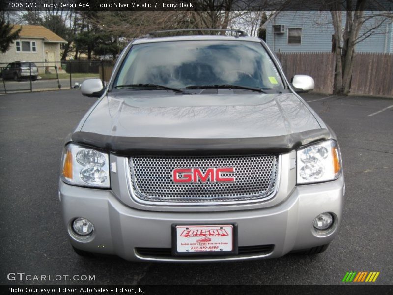 Liquid Silver Metallic / Ebony Black 2006 GMC Envoy Denali 4x4