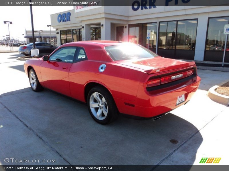 TorRed / Dark Slate Gray 2010 Dodge Challenger R/T