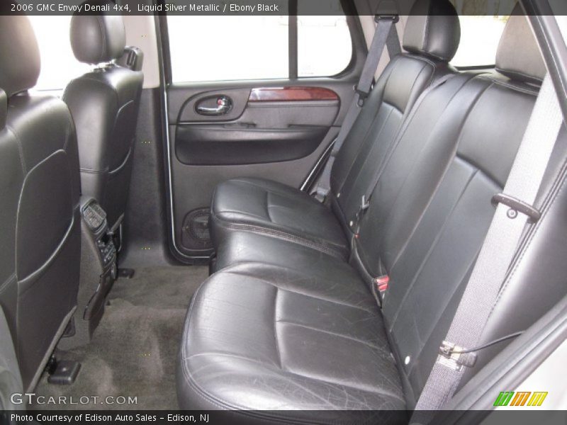 Liquid Silver Metallic / Ebony Black 2006 GMC Envoy Denali 4x4
