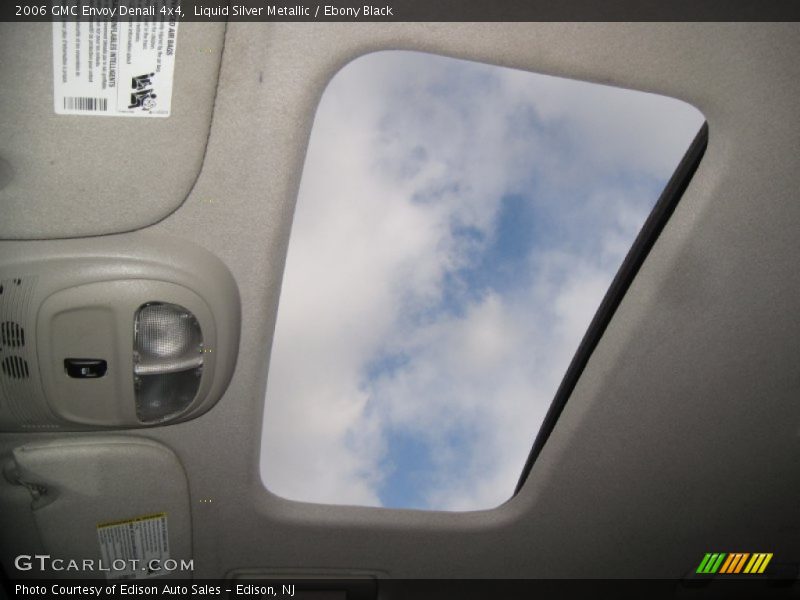 Liquid Silver Metallic / Ebony Black 2006 GMC Envoy Denali 4x4