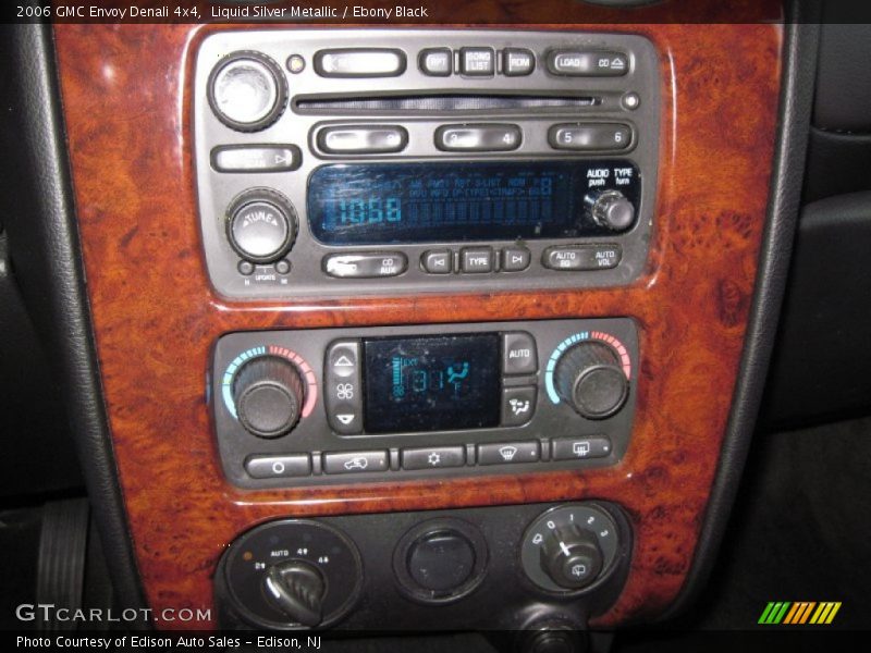 Liquid Silver Metallic / Ebony Black 2006 GMC Envoy Denali 4x4