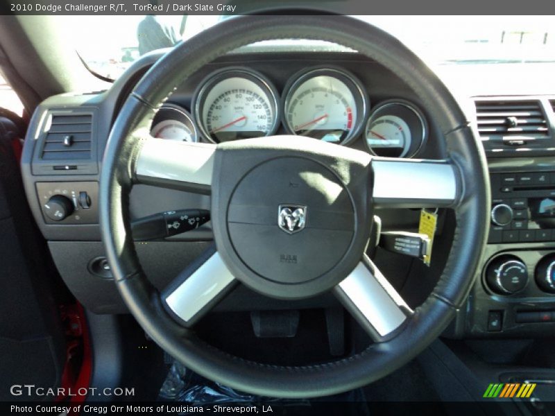 TorRed / Dark Slate Gray 2010 Dodge Challenger R/T