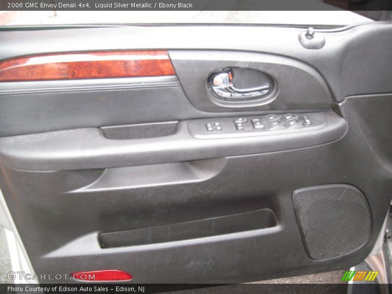 Liquid Silver Metallic / Ebony Black 2006 GMC Envoy Denali 4x4