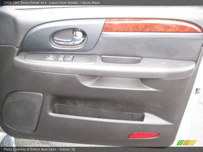 Liquid Silver Metallic / Ebony Black 2006 GMC Envoy Denali 4x4