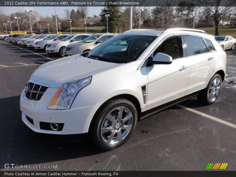 Front 3/4 View of 2012 SRX Performance AWD