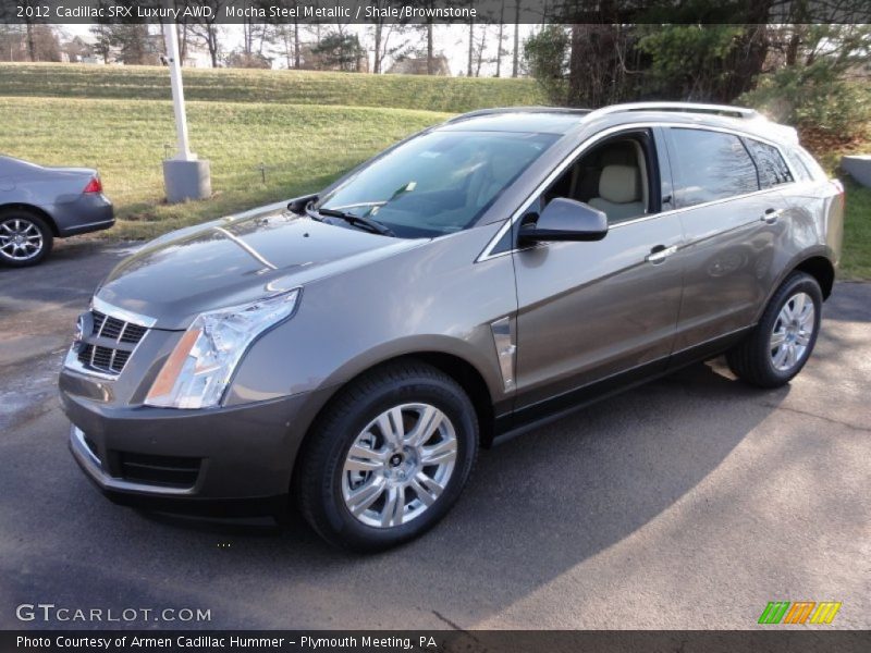 Mocha Steel Metallic / Shale/Brownstone 2012 Cadillac SRX Luxury AWD