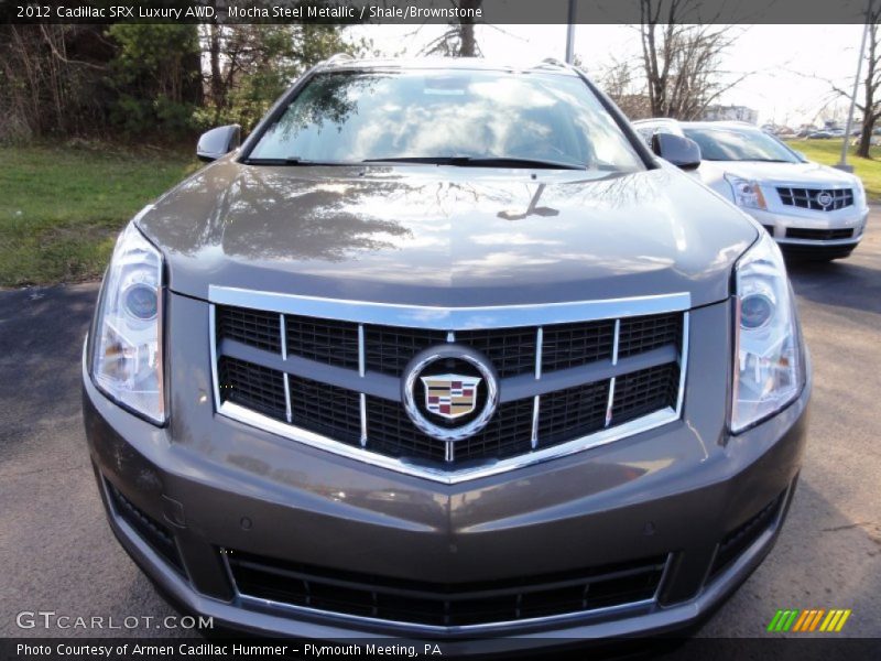 Mocha Steel Metallic / Shale/Brownstone 2012 Cadillac SRX Luxury AWD