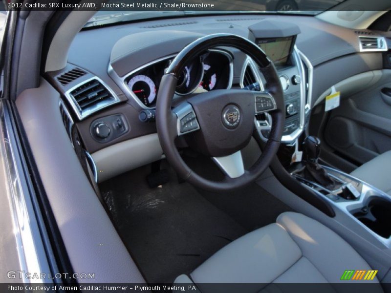 Mocha Steel Metallic / Shale/Brownstone 2012 Cadillac SRX Luxury AWD