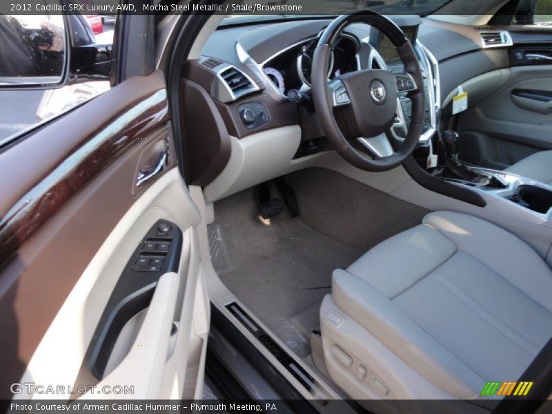Mocha Steel Metallic / Shale/Brownstone 2012 Cadillac SRX Luxury AWD