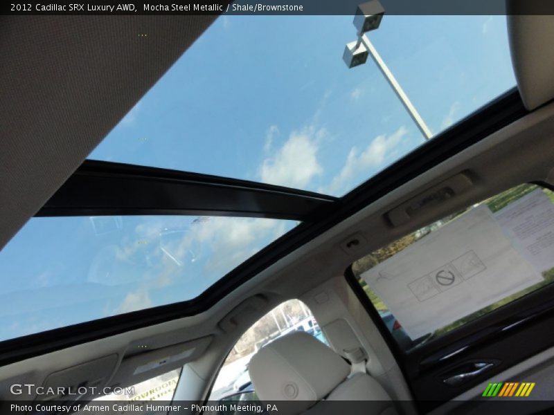Mocha Steel Metallic / Shale/Brownstone 2012 Cadillac SRX Luxury AWD