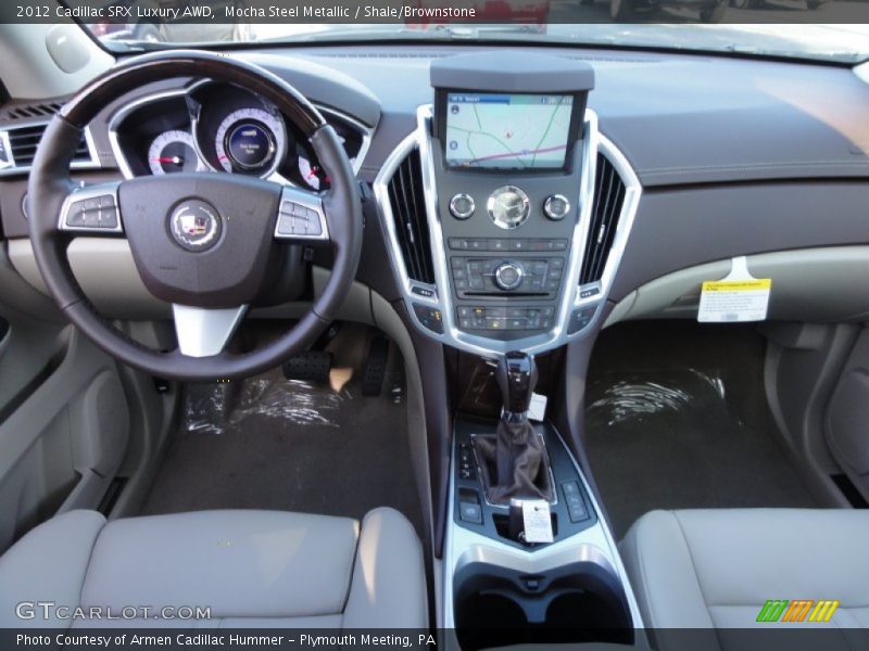 Mocha Steel Metallic / Shale/Brownstone 2012 Cadillac SRX Luxury AWD