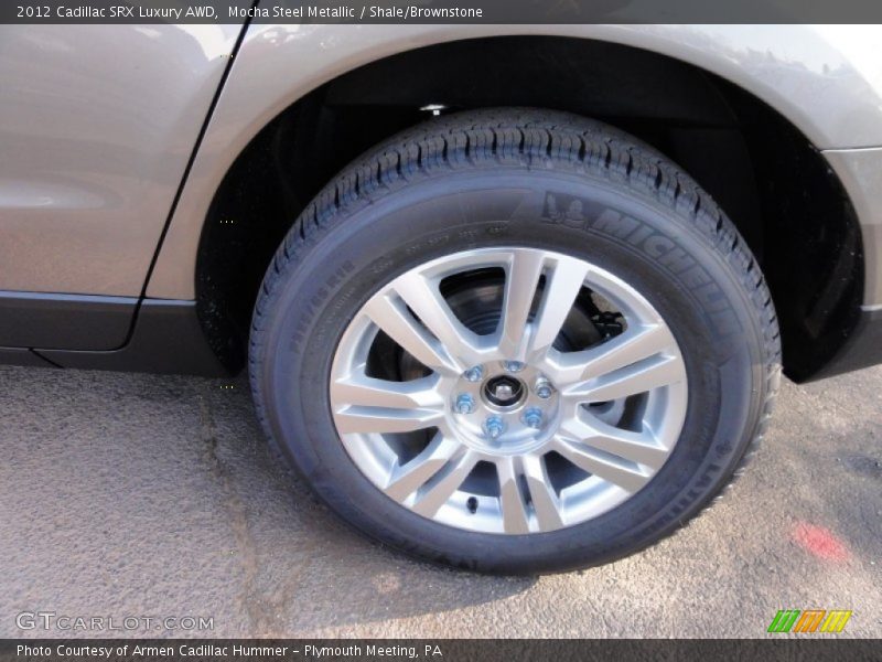 Mocha Steel Metallic / Shale/Brownstone 2012 Cadillac SRX Luxury AWD