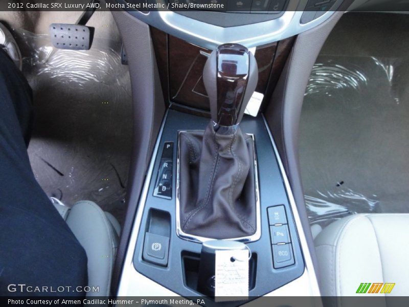 Mocha Steel Metallic / Shale/Brownstone 2012 Cadillac SRX Luxury AWD