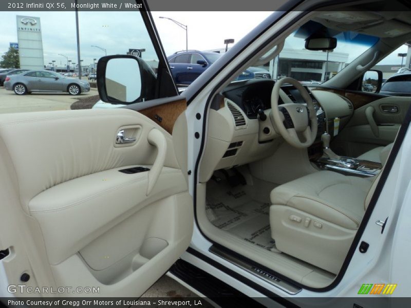  2012 QX 56 Wheat Interior