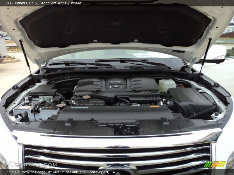  2012 QX 56 Engine - 5.6 Liter DOHC 32-Valve VVEL CVTCS V8