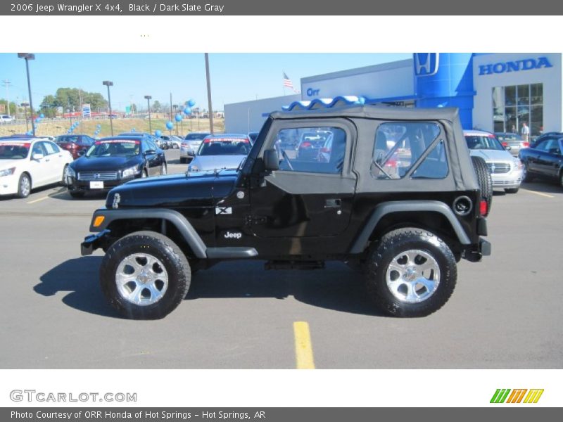 Black / Dark Slate Gray 2006 Jeep Wrangler X 4x4