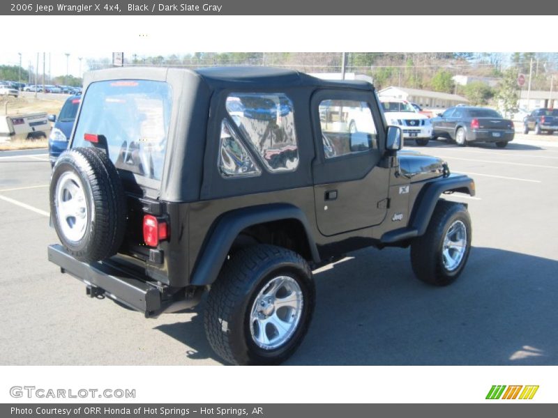 Black / Dark Slate Gray 2006 Jeep Wrangler X 4x4