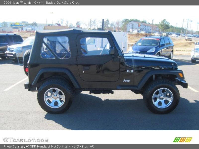 Black / Dark Slate Gray 2006 Jeep Wrangler X 4x4