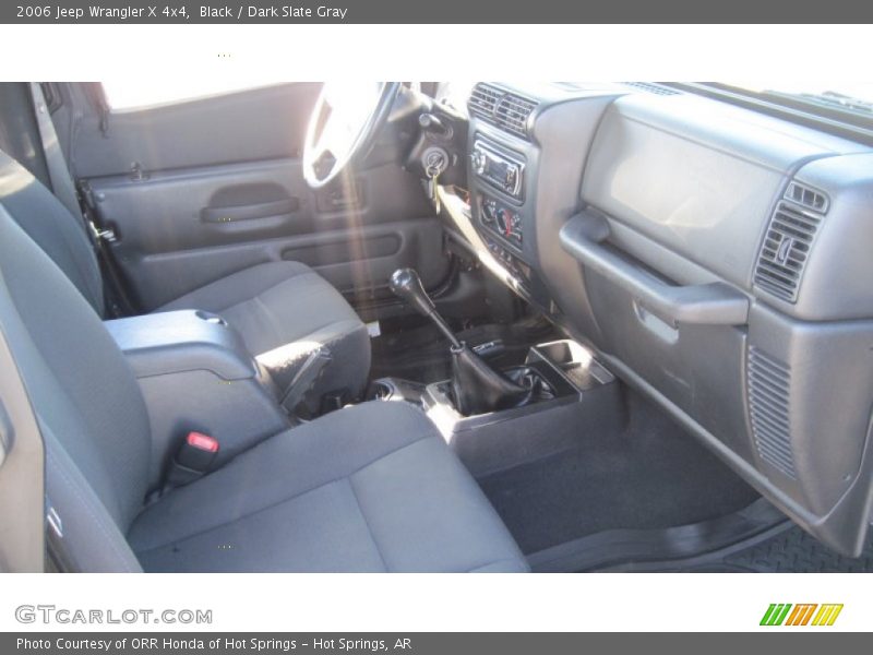 Black / Dark Slate Gray 2006 Jeep Wrangler X 4x4