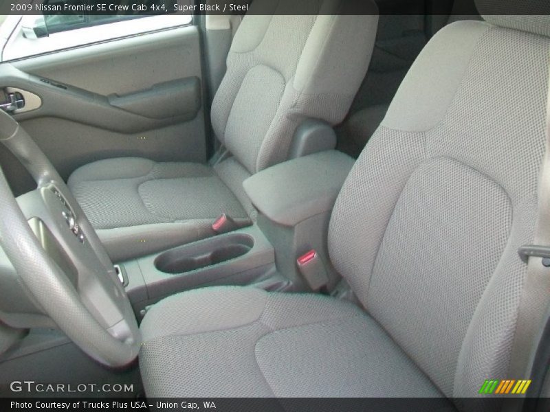 Super Black / Steel 2009 Nissan Frontier SE Crew Cab 4x4
